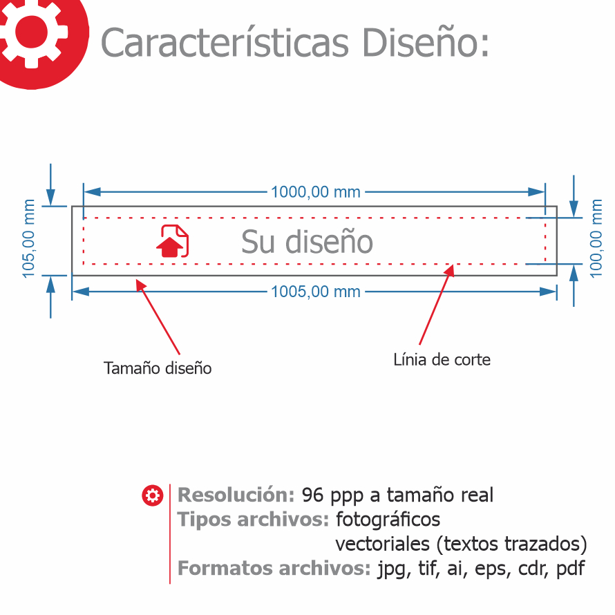 Vinilo - Mantenga Distancia de Seguridad - MDS100X10