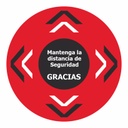 Vinilo - Mantenga Distancia de Seguridad - MDS100D