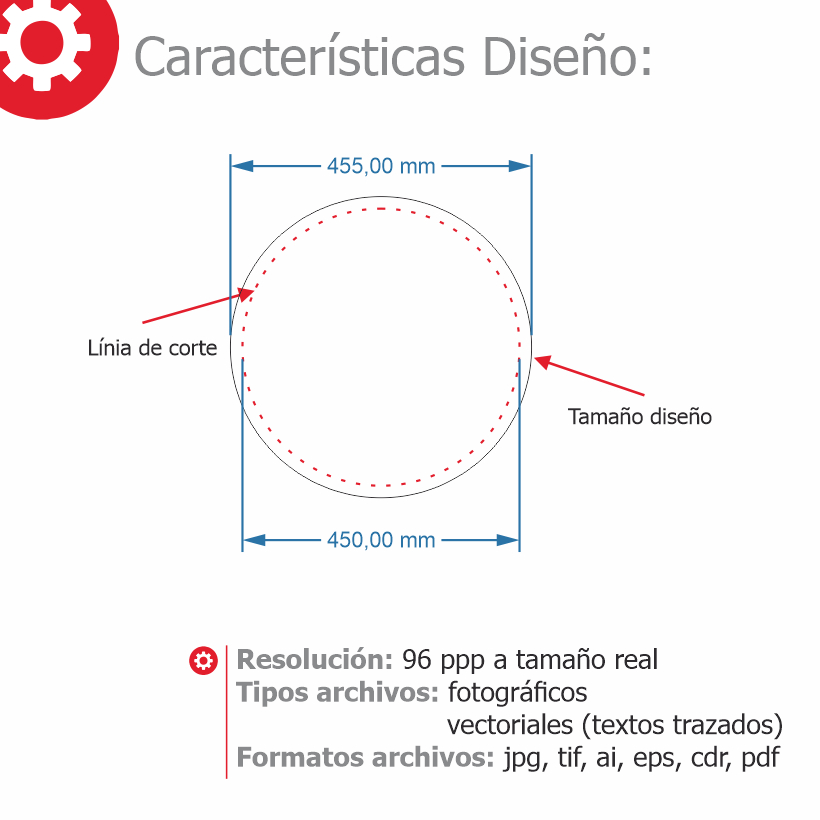 Vinilo - Mantenga Distancia de Seguridad - MDS100D