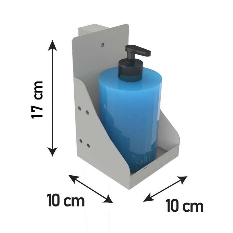 Dispensador de pared para jabón o gel hidroalcohólico