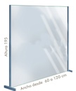 Mamparas Proteck - X- Cristal - Altura 195 cm (Hasta 60 cm. de ancho)