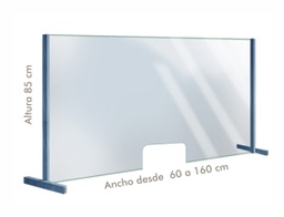 Mamparas Proteck - M - Cristal - Altura 85 cm