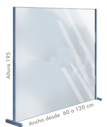 Mamparas Proteck - X- Cristal - Altura 195 cm