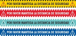 Vinilo - Mantenga Distancia de Seguridad - MDS100X10