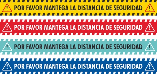 Vinilo - Mantenga Distancia de Seguridad - MDS100X10
