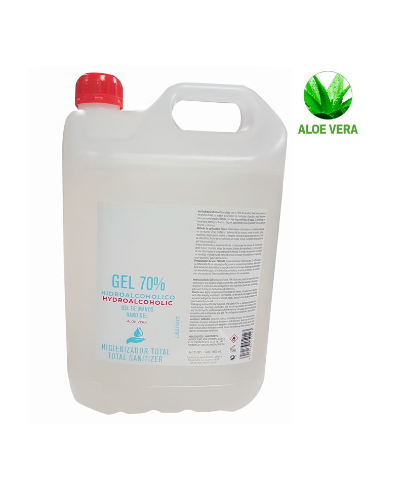 FUT-5000 - Gel Hidroalcohólico Desinfectante - 5 L